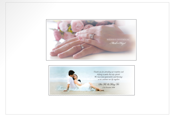 Wedding Thank you Card