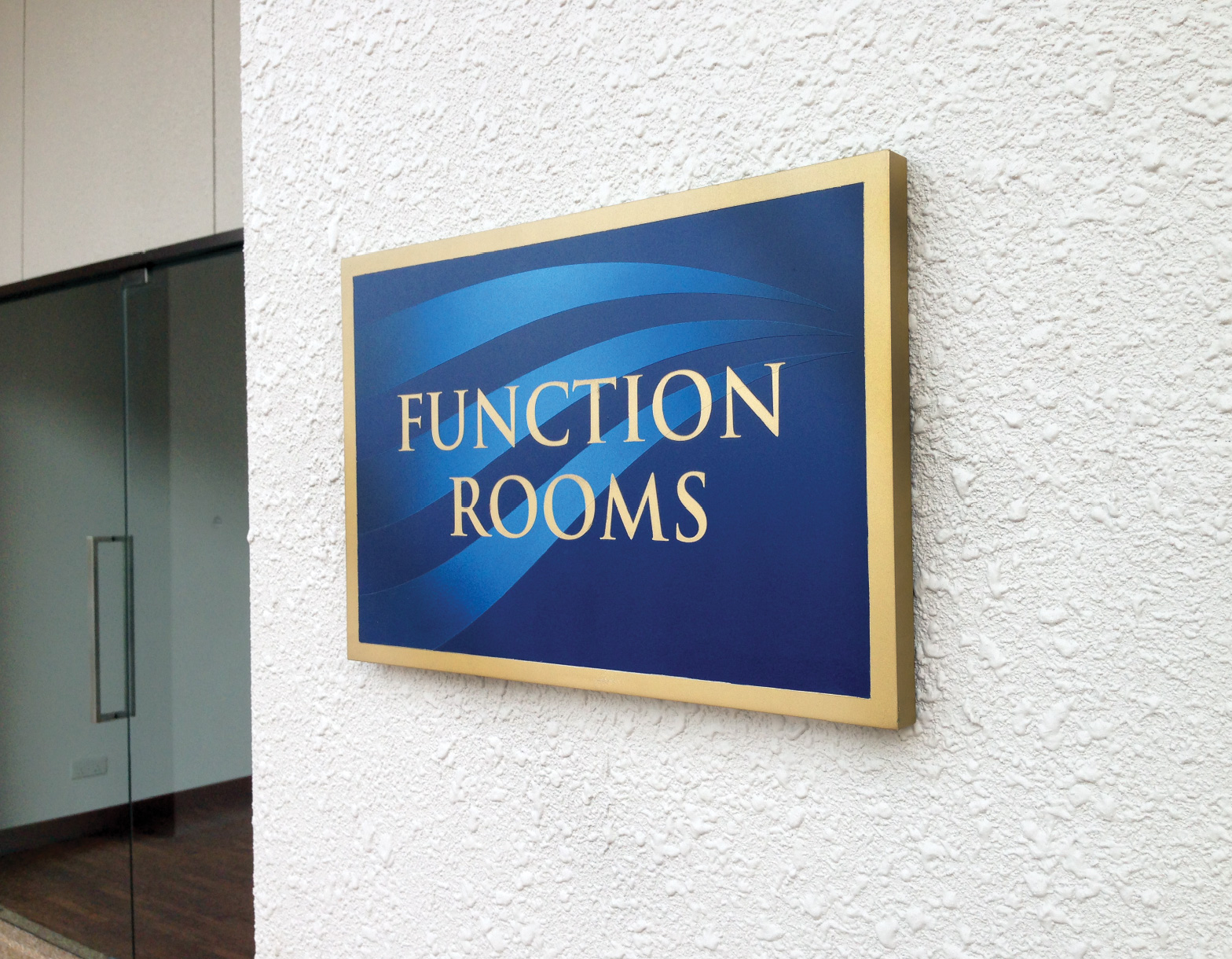 Way-finding Function Room Signage